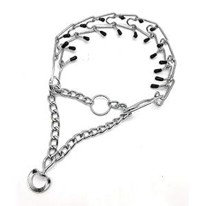 MovilCom® – Collar Perro adiestramiento | Collar para Perros metalico con eslabones para Reducir tirones | Collar Entrenamiento para Perros