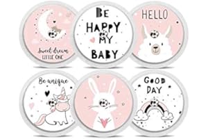 Diasticker® | Freestyle Libre 2 - Sticker - 6er Set "Be Happy" | Imperméable - Autocollant en vinyl pour Freestyle Libre 2 sensor, capteur