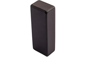 ALIZONES Imanes de Neodimio Rectangulares 40x15x10 mm (Paquete de 3 pcs) | Súper Fuertes con Revestimiento Negro | Para Talleres, Bricolaje, Proyectos Técnicos e Industriales