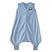 Halo Innovations Early Walker Wearable Blanket Fleece (Large, Blue Train)