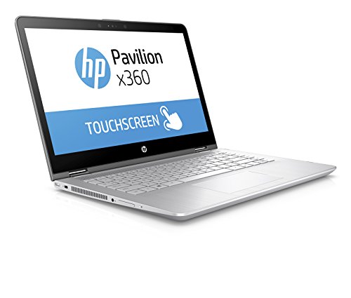 HP Pavilion x360 14-ba016na 14-inch FHD Touch Screen Convertible Laptop  Mineral Silver  -  Intel Core i3-7100U  8GB RAM  128GB SSD  Intel HD Graphics