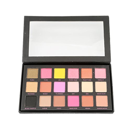 Kanglo 18 Farben Beauty Palette Rosegold Lidschatten Makeup Augen Schminke Paletten Kosmetik - 3