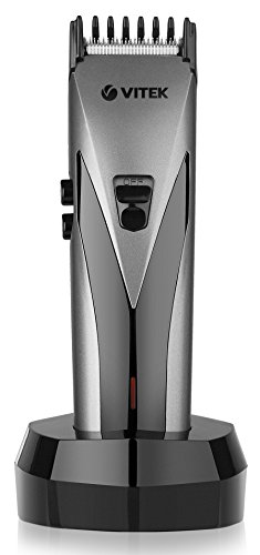 VITEK VT-1360 Cordless Hair, Beard & Mustache Clipper & Trimmer (Grey / Black) RS.1699 (43.00% Off) - Amazon