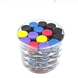 elegir grip raqueta tenis [Características] Súper mate resistente al desgaste sudor + deslizamiento / transpirable [Color] Negro / Morado / Amarillo / Rojo / Azul claro 5 colores