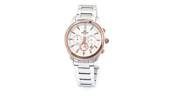 Buy Casio Edifice Chronograph White Dial Men's Watch - EF-530P-7AVDF(ED346)  at Amazon.in