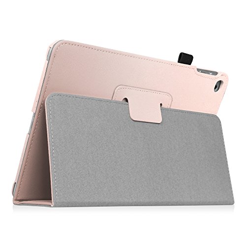 Fintie iPad 9.7 Zoll 2017 / iPad Air 2 / iPad Air Hülle – [Eckenschutz] Slim Fit Folio Kunstleder Schutzhülle Case Cover mit Auto Schlaf / Wach Funktion für Apple iPad 2017 Neue Modell 9.7″ Retina Display Tablet, iPad Air 1/2, Roségold - 7