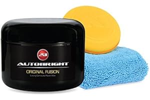 Autobright Luxury #1 Pure Yellow Carnauba Paste Wax Original Fusion Car Wax Kit