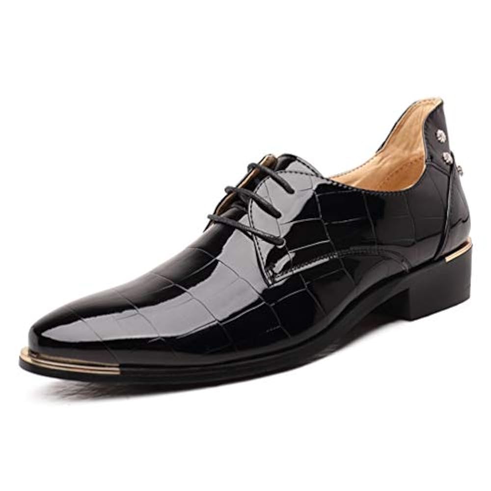 Туфли Мужские Лакированные Черные Купить