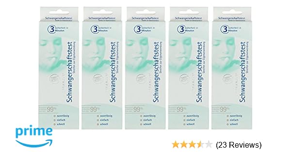 Pregnafix Schwangerschaftstest 902 5er Pack 5 X 1 Stuck Amazon