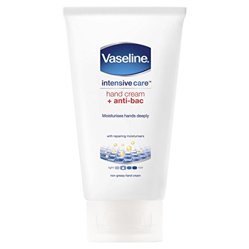 Vaseline 2-in-1 Hand Cream and Anti-Bacterial 75 ml - Pack of 3