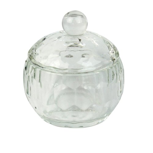 Hotsell Clear Nail Art Acrylic Crystal Glass Dappen Dish Liquid Powder Container (Unique Spherical design)