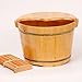 Produktbild Holzfußbad Barrel Haushalt Fuß Badewanne Gesundheit Dicke Zypresse Holz Nicht automatische Massage Rollen Becken Tränken