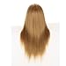26" Training Head for Hairdressers Mannequin Head Hair Yaki Synthetic Hairdressing Doll Heads Cosmetology Mannequin Head Manikin
