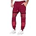Produktbild Beginfu Herren Haremshosen Herbst und Winter Straße Mode Hip Hop Joggers Patchwork Fitness Casual Drawstring Sweatpants Trouser Pants Sports Outdoor Viele Taschen Herren Zip Off Hose Lang