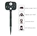 Produktbild Mückenschutzlampe Pest Control Patrol, Outdoor Wasserdichte Solar Power Camping Alarmanlage, Ultraschall Tier Pest Maus Repeller Fahren Sie sicher große Wilde Tiere