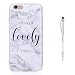 Produktbild iPhone 6S Plus Hülle,iPhone 6 Plus HandyHülle,Grandoin Marmo Motiv Ultra Dünn Weiche TPU Silikon Schutz Handy Hülle Handytasche HandyHülle Etui Schale Schutzhülle Case Cover für Apple iPhone 6S Plus/iPhone 6 Plus 5.5 Zoll - Schön