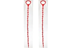 151 PRODUCTS LTD 2 x Red Drain Unblocker Stick Quickly Removes Blockages for Sinks Showers Baths