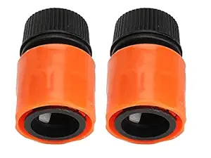 REAL LIFE SOLUTION 2 Pcs Quick Connector for Gardening & Pressure Washer Like Karcher, Bosch, Black & Decker etc
