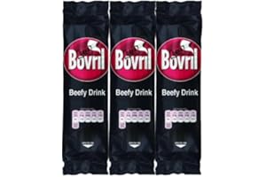 Bovril Beefy Hot Drink Instant Beef Flavoured Drinks 21 Cups + Fabfinds Mug