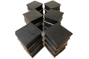 GUMMIPRODUKT Gummiauflage 65x65x28mm (Karton mit 18 Stück) (Stück 0,99€) für Wagenheber und Hebebühnen Klotz Vollgummi Hartgummi