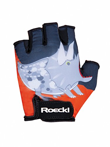 Roeckl Tula Kinder Fahrrad Handschuhe kurz schwarz/orange 2016
