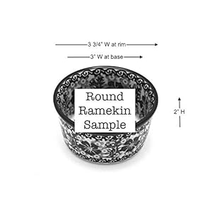 Polish Pottery Ramekin – Bleeding Heart