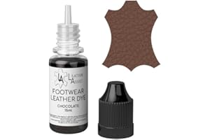 Leather Assist Footwear Leather Dye | Paint Colour Repair, Leather Shoes, Leather Boots, Loafers, Trainers (Chocolate)