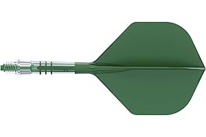 CUESOUL Rost T19 Carbone Tige de Fléchette Intégrée et Forme Standard de Vol, Lot de 3