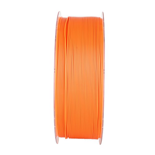 HICTOP 1.75mm PLA 3D-Drucker Glühfaden – 1 kg Spule (2,2 lbs) – Dimensional Genauigkeit +/- 0,05 mm (orange) - 4