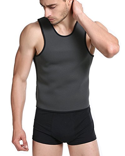 NINGMI Abnehmen Sweat Vest Hot Neopren-Shirt Kurzarm für Weight Loss - 2