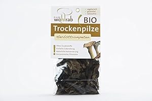 ‎PILZE WOHLRAB Pilze Wohlrab - Herbsttrompeten BIO getrocknet - 20 g - 6er Pack