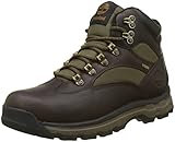 Composición: Cuero Timberland Chocorua Trail Goretex Waterproof, Botas Chukka para Hombre, Marrón (Dark Brown/Green A66), 43 EU
