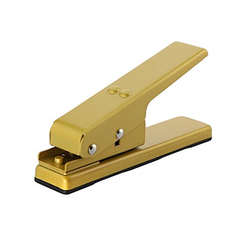 Minidiva® Guitar Plettri Pick braccialetto di plastica di cava Punch Maker Cutter DIY Machine, oro