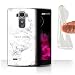 Produktbild Personalisiert Personalisiert Marmor Gel/TPU Hülle für LG G Flex 2/H955 / Perle Weißen Stempel Design/Initiale/Name/Text Schutzhülle/Case/Etui