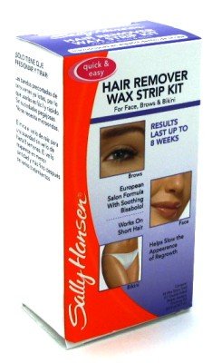 Sally Hansen Wax Strip Kit Brow/Face/Bikni