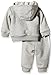 Adidas Baby Tracksuit Furry grey Medium Grey Heather/White Size:104 (EU)
