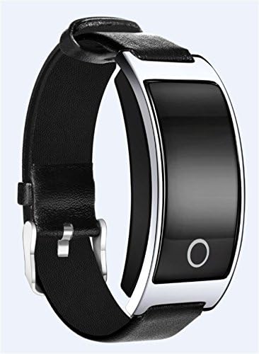 Smart Bracelet ® CK11S Business Waterproof Blood Pressure Heart Rate Monitors Sleep Monitoring Smart Bracelet Table Health Sports Activity Pedometer Smart Notifications Push Temperature Tip Smart Bluetooth Watch Gift , silver grey