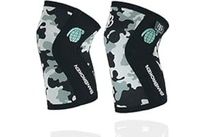 BB BANBROKEN Rodilleras BANBROKEN (2 unds) - 5mm Knee Sleeves - Gimnasio, Deporte Funcional, CrossTrain, Levantamiento de Pesas, Running y Otros Deportes. 1 PAR - Unisex.