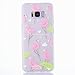 Produktbild Samsung Galaxy S8 Plus S8+ Hülle, Chreey [Weiß Serie] Full Body Cover Bumper Case Weich TPU Silikon Handyhülle Kratzfeste Anti-Rutsch Matt Schutzhülle Backcover Tasche [Pink Flamingo]