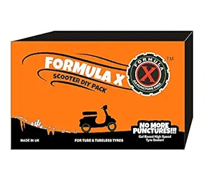 Formula X Gel Based high Speed Puncture sealant Scooter for 2 Tyres (Activa, Jupiter)
