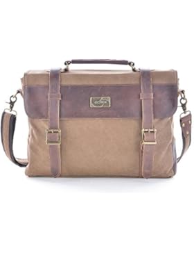 Gootium Unisex Canvas Notebook-Umhängetasche 30825