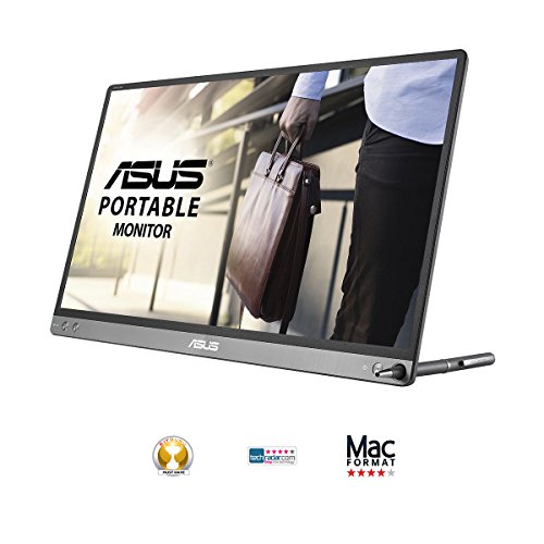 ASUS ZenScreen MB16AC 15.6-Inch USB Type-C IPS FHD 1920 x 1080 Portable Monitor - Black