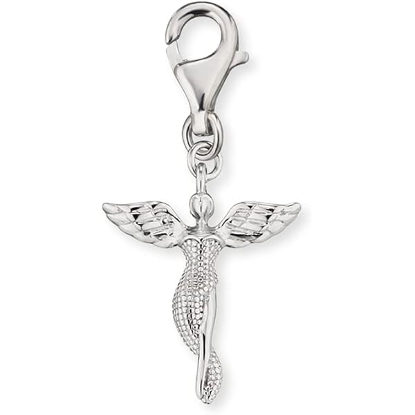 Engelsrufer Women's Necklace Made of Sterling Silver with Interchangeable Kraft Stone Pendant, Nickel-Free, Suitable for Allergy Sufferers, Sterling Silver, wedding couple, matchmen, small