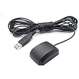 USB GPS Module Vk-162 Glonass Navigation, Works for Stratux Windows 10 Linux for Arduino Raspberry PI Google Earth,Waterproof Anti-dust Magnetic