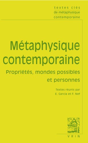 Reserva online Métaphysique contemporaine
