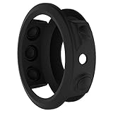 Slim Bunter Silizium Kasten Abdeckung Case Cover Schützen Shell für Garmin Fenix 5S Plus Watch Uhr, Schutz Hülse. (Schwarz)