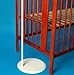 Lovely BABY COT/COTBED CANOPY DRAPE +CANOPY FREE STANDING ROD-WHITE