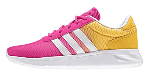 adidas Damen Lite Racer W Fitnessschuhe, Rosa/Weiß/Gelb (Rosimp/Ftwbla/Dorsol), 38 EU adidas Damen Lite Racer W Fitnessschuhe, Rosa/Weiß/Gelb (Rosimp/Ftwbla/Dorsol), 38 EU