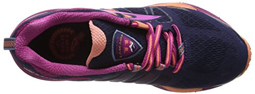 Brooks Women's Cascadia 11-120204 1B 451 Trail Running Shoes, Blue (Peacoat/Batonrouge/Fusioncoral 451), 4 UK