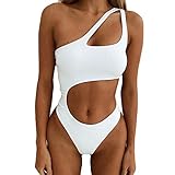 badeanzug bikini mix Eine Schulter entworfen, rückenfrei, neuer Stil, einteiliger Badeanzug für Frauen.